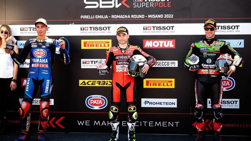SBK 2022. GP D'ITALIA, Alvaro Bautista si aggiudica la Superpole di Misano