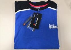 T-shirt blu originale Suzuki