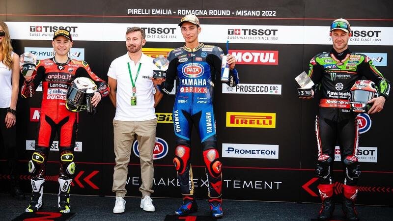 SBK 2022. GP d&#039;Italia, Toprak Razgatlioglu vince la Superpole Race di Misano