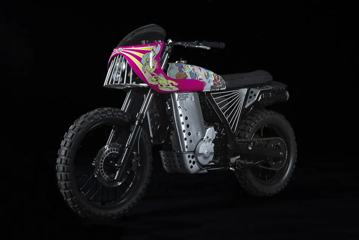 RSF Motorpsycho: una Honda NX 650 fuori dagli schemi