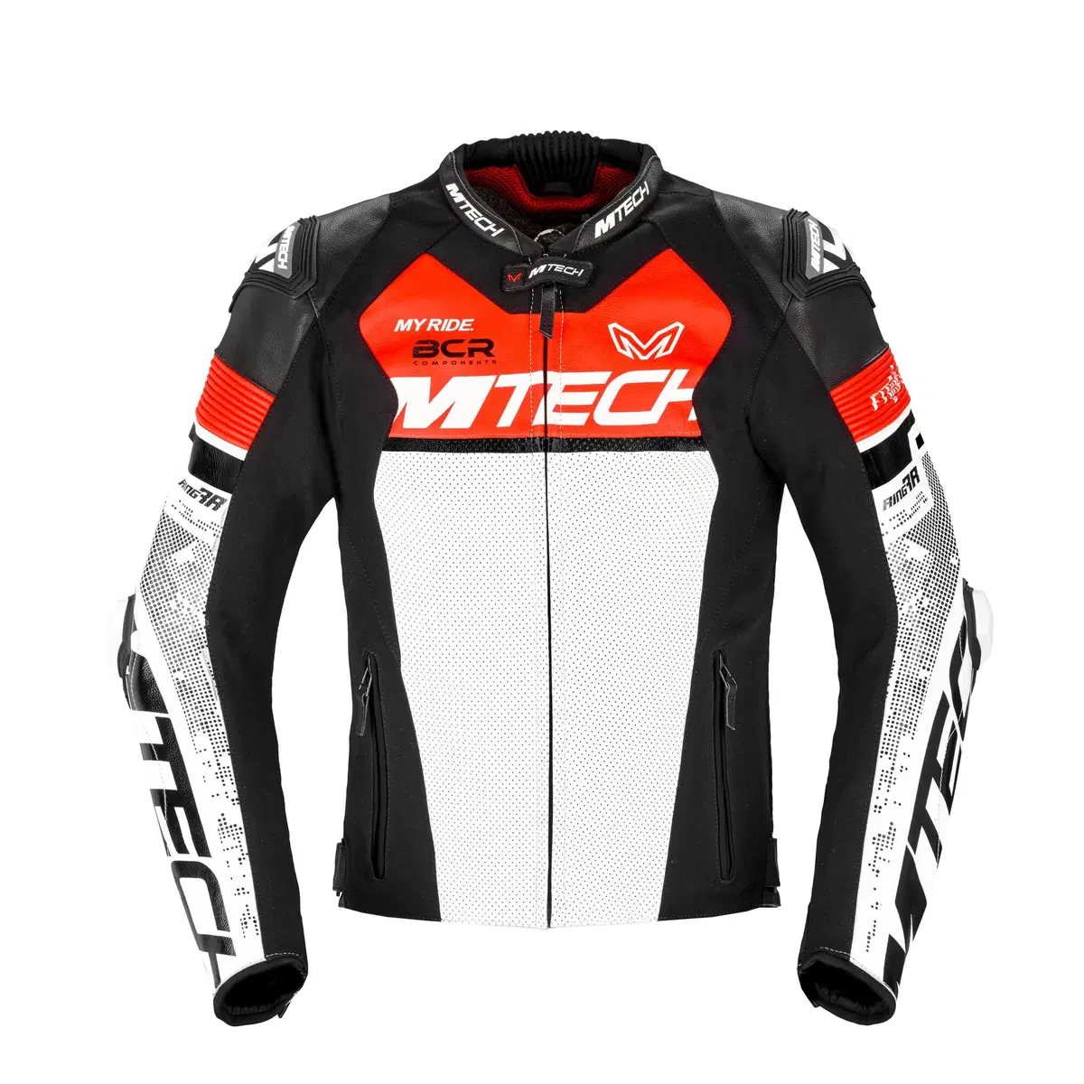 Wheelup: giacca in pelle MTech Ring Leather (3)