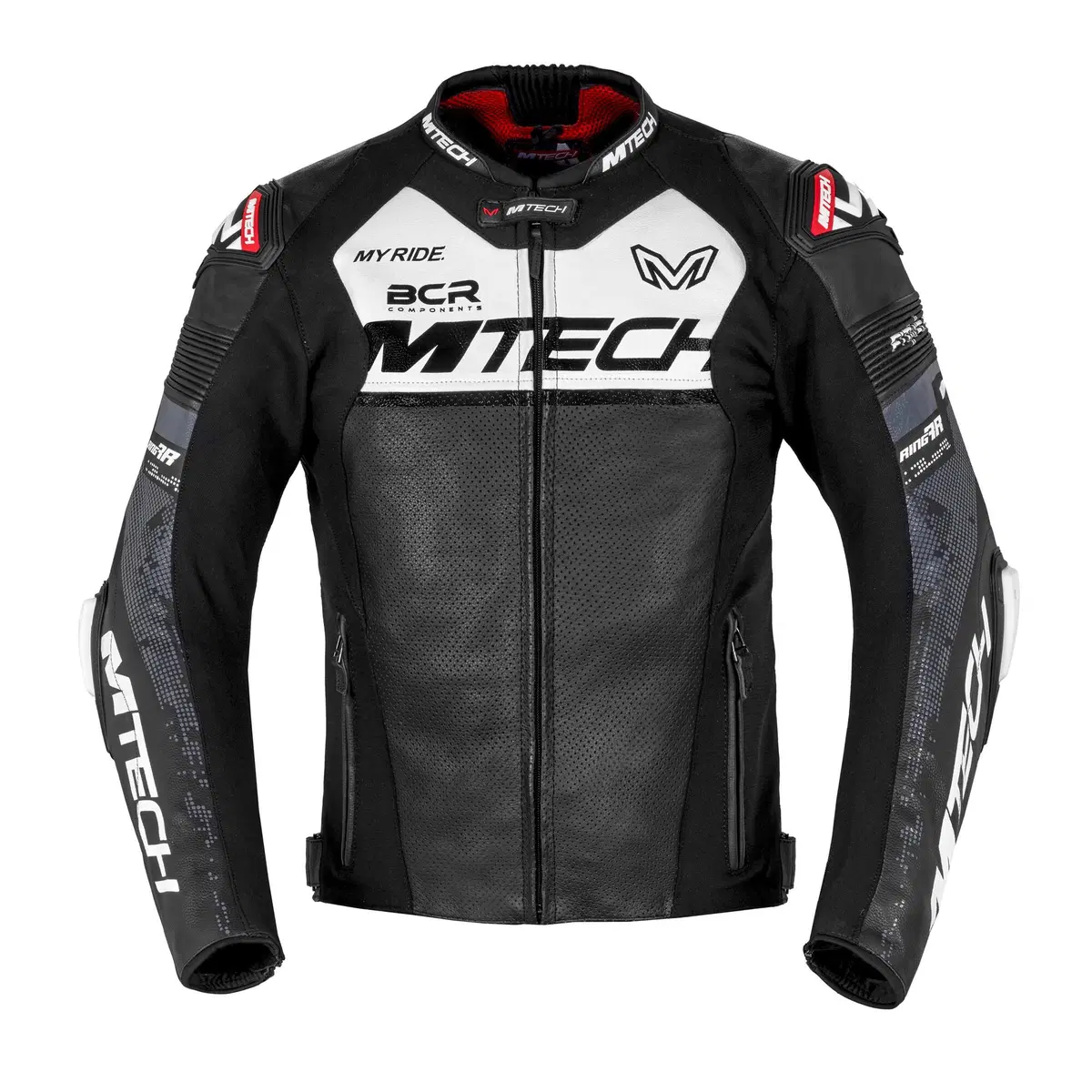 Wheelup: giacca in pelle MTech Ring Leather (5)