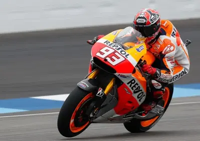MotoGP. Marquez in testa dopo il venerdì di prove a Indianapolis