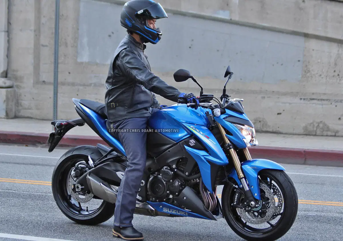 Suzuki GSX-S 1000 2015, la prima foto spia