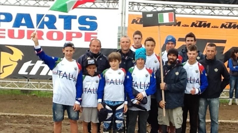 Maglia Azzurra Junior Motocross: sesto posto per l&#039;Italia in Belgio