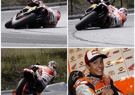 Marc Marquez, salvataggio da record a Brno