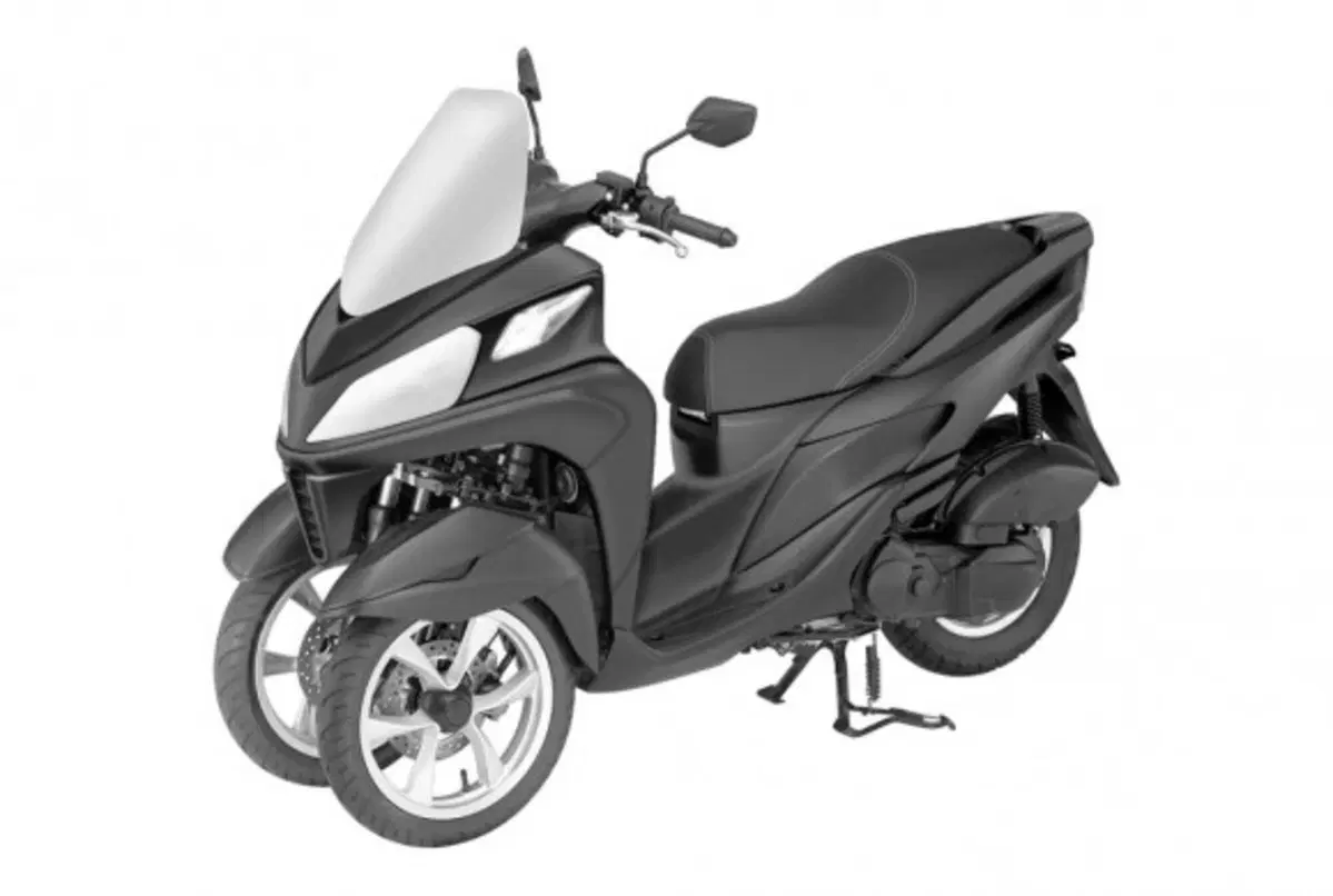 Disegni brevetto Yamaha Tricity alternativo (5)