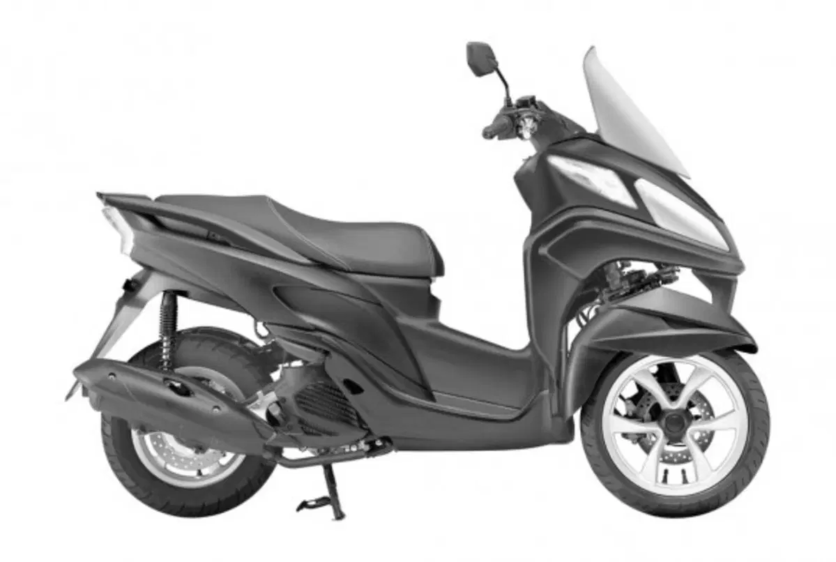 Disegni brevetto Yamaha Tricity alternativo (6)
