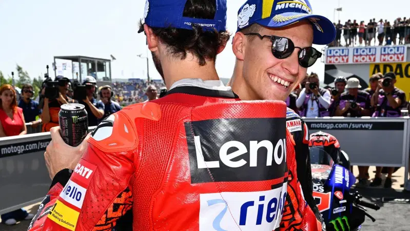 MotoGP 2022. GP di Germania al Sachsenring, Fabio Quartararo &egrave; per lo spettacolo: "Speriamo di andare in fuga io e Pecco Bagnaia!"