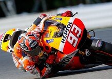 Marquez domina le prime prove libere a Silverstone
