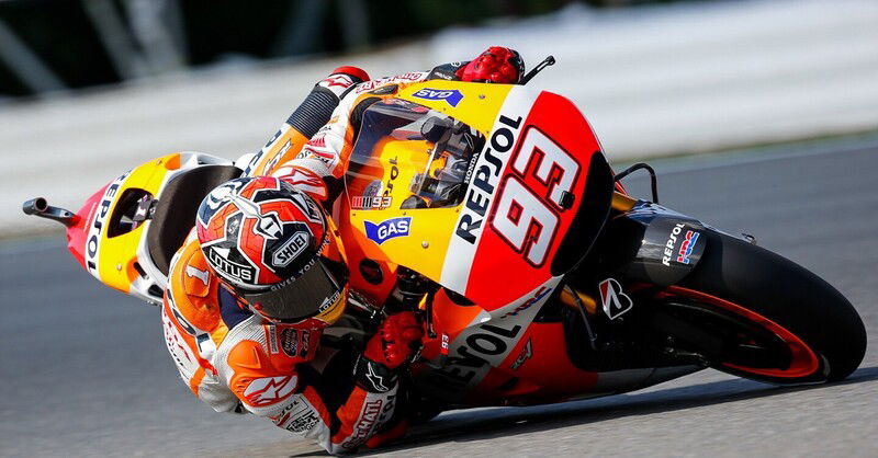 Marquez domina le prime prove libere a Silverstone