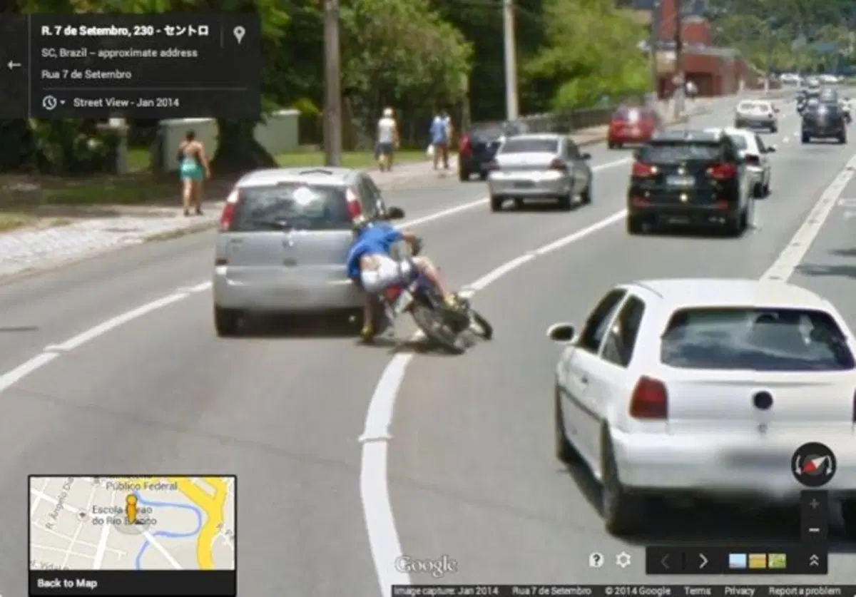 Google vede tutto. Anche le cadute in moto (4)