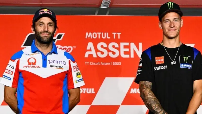 MotoGP 2022. GP di Olanda ad Assen, Fabio Quartararo spinge Johann Zarco sulla Ducati ufficiale: "Perch&eacute; non prendono te?"
