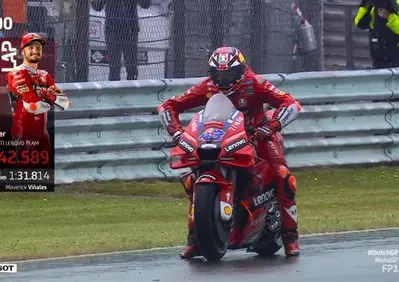 MotoGP 2022. GP di Olanda ad Assen, nelle Fp1 vola Jack Miller sulla pista bagnata