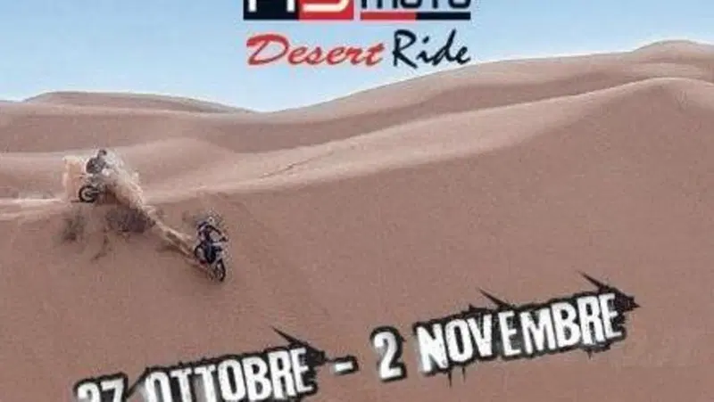 RS Moto Desert Ride in Tunisia dal 27 ottobre al 2 novembre