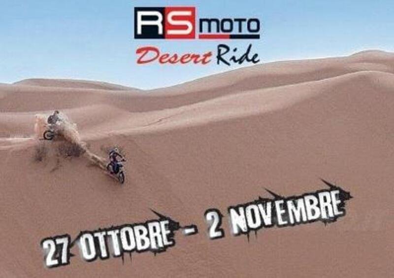 RS Moto Desert Ride in Tunisia dal 27 ottobre al 2 novembre