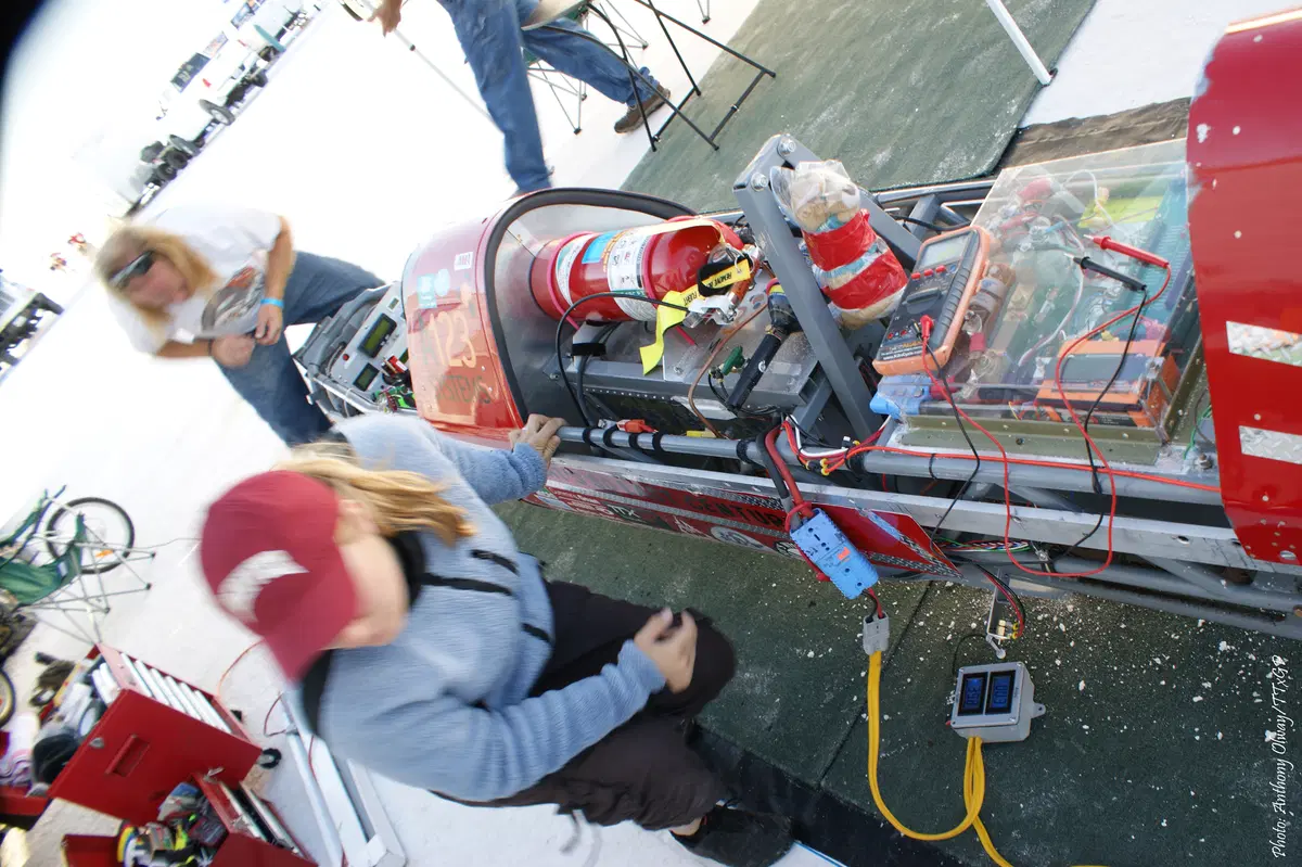 Eva  Håkansson e il KillaJoule segnano il record del mondo a Bonneville (4)