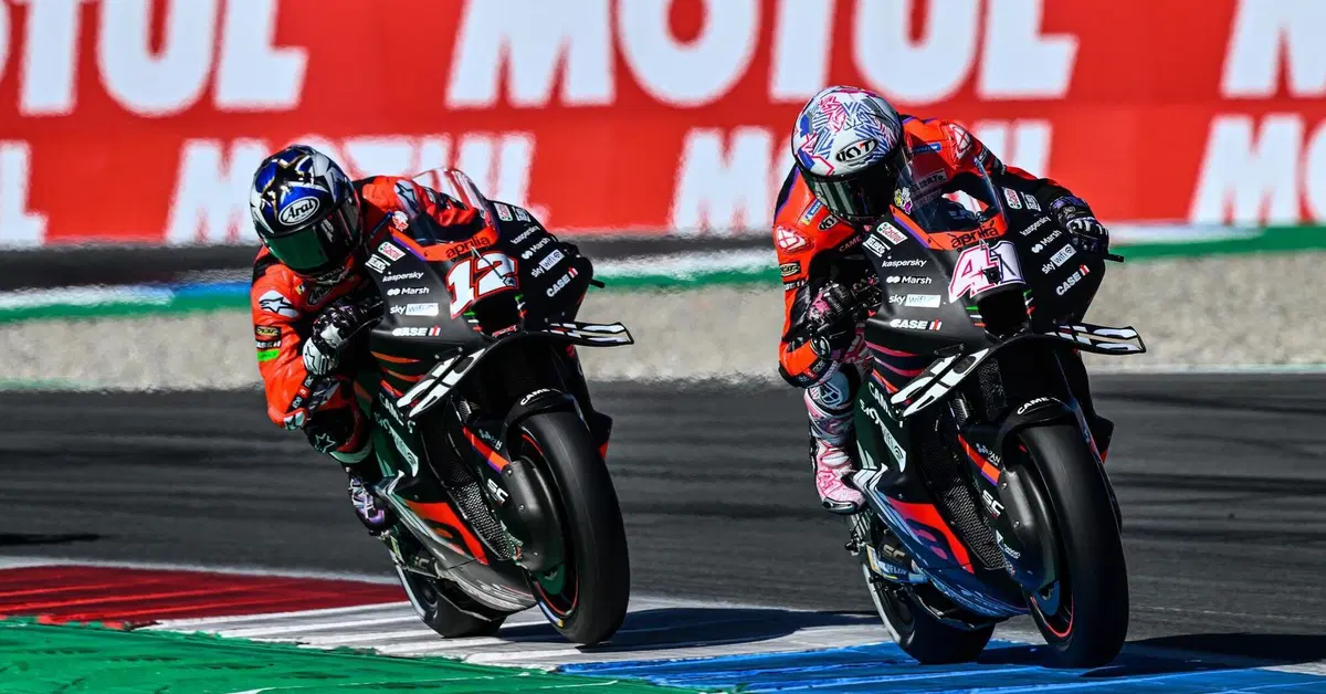 MotoGP 2022. GP di Olanda ad Assen, nel warm up un'Aprilia da podio