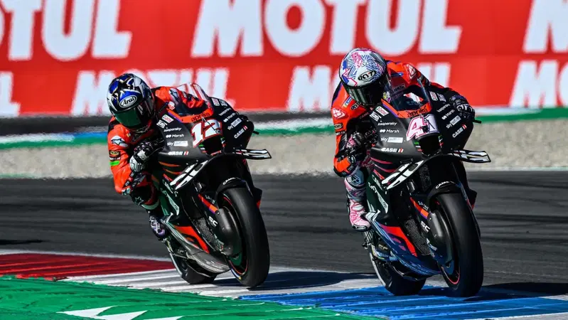 MotoGP 2022. GP di Olanda ad Assen, nel warm up un'Aprilia da podio