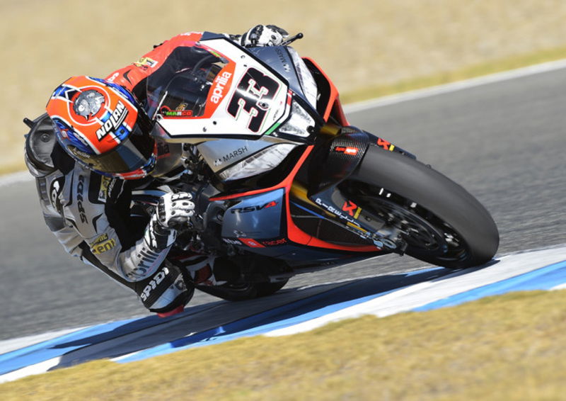 SBK. Primo posto per Melandri nelle prove di Jerez