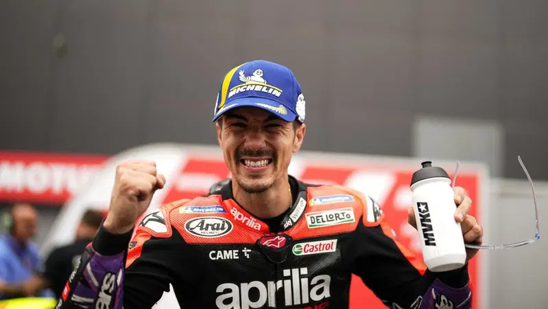 MotoGP 2022. GP di Olanda ad Assen, Maverick Vinales: "Gara speciale, ho fatto un primo giro della Madonna!"