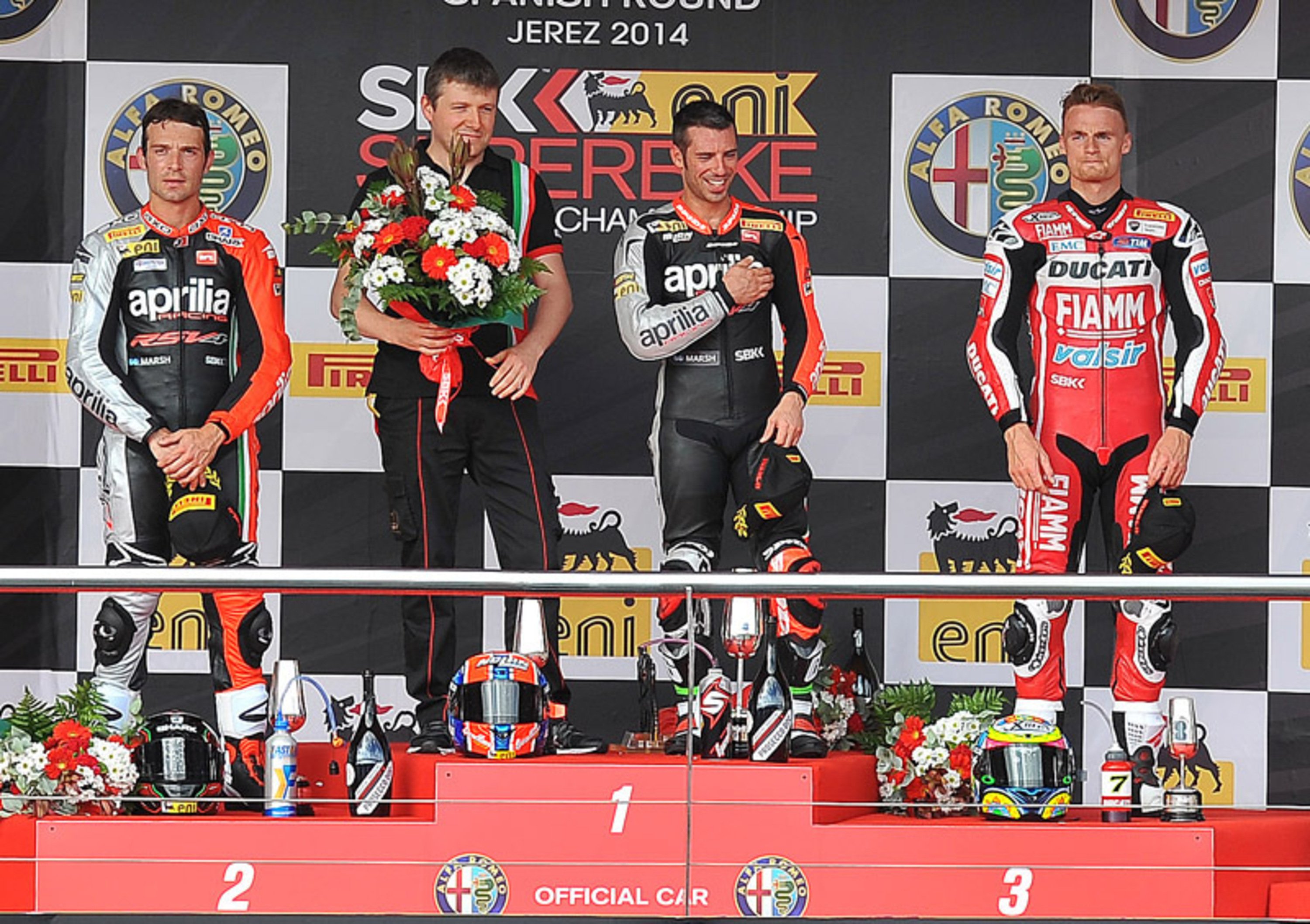 Melandri vince gara uno SBK a Jerez