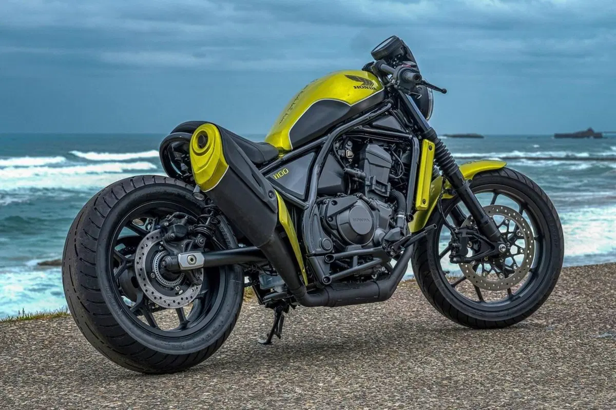 Per le special di Wheels and Waves Honda ha scelto le Rebel e a noi pare una decisione azzeccata (15)