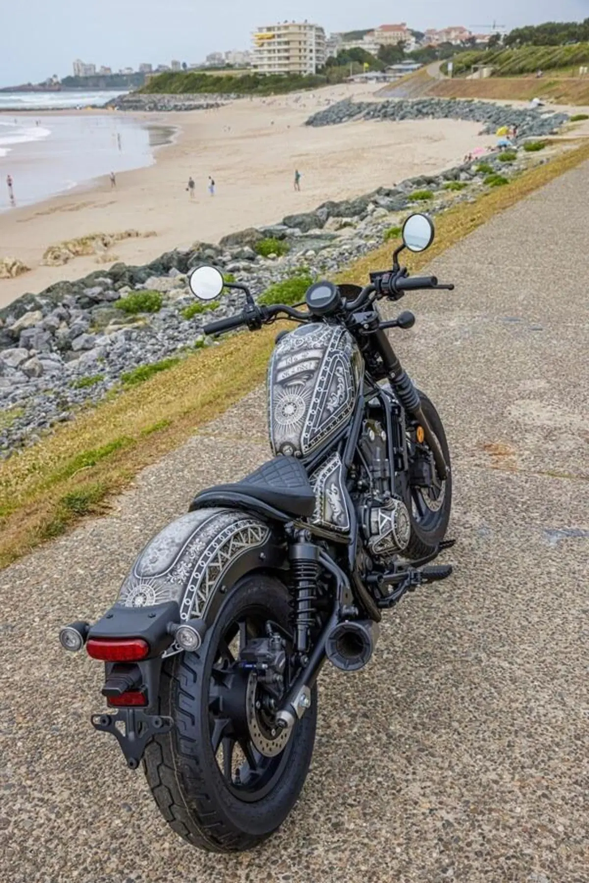 Per le special di Wheels and Waves Honda ha scelto le Rebel e a noi pare una decisione azzeccata (53)