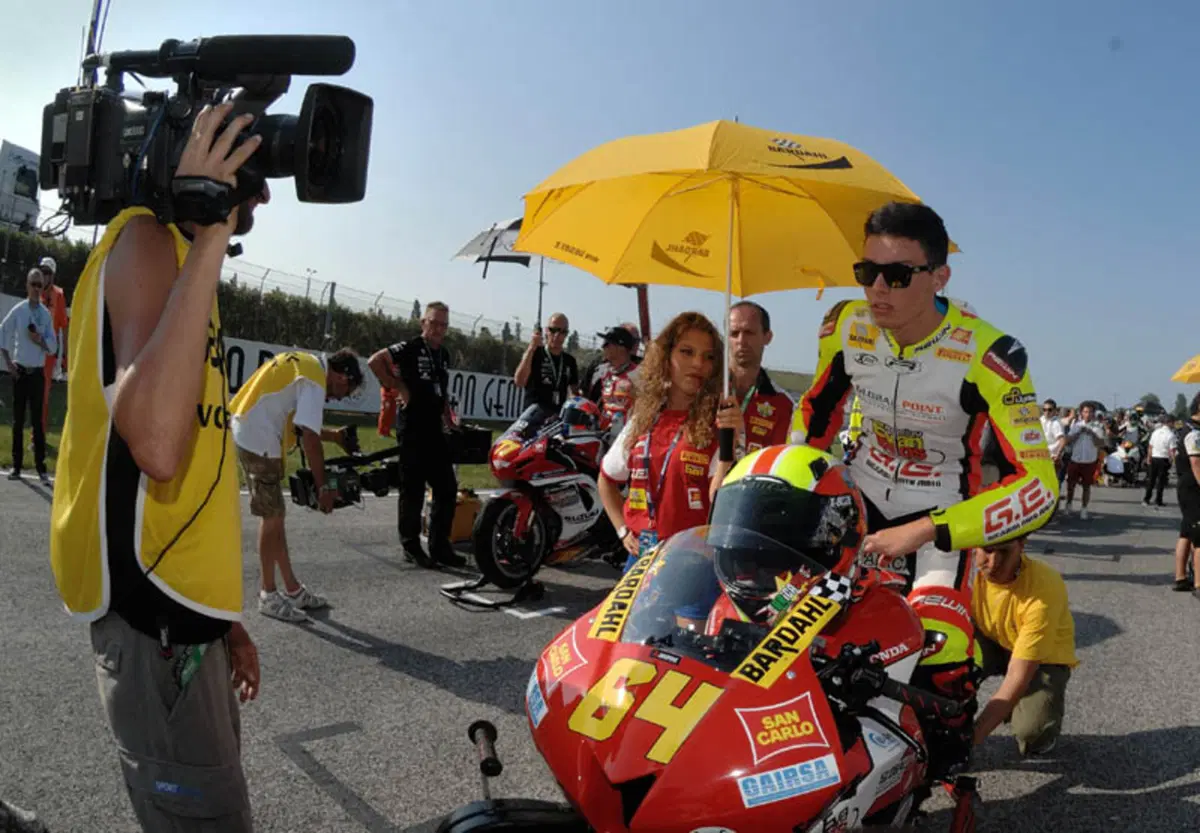 Intervista Federico Caricasulo. Sulle orme di Melandri, a Misano in Moto2 (3)
