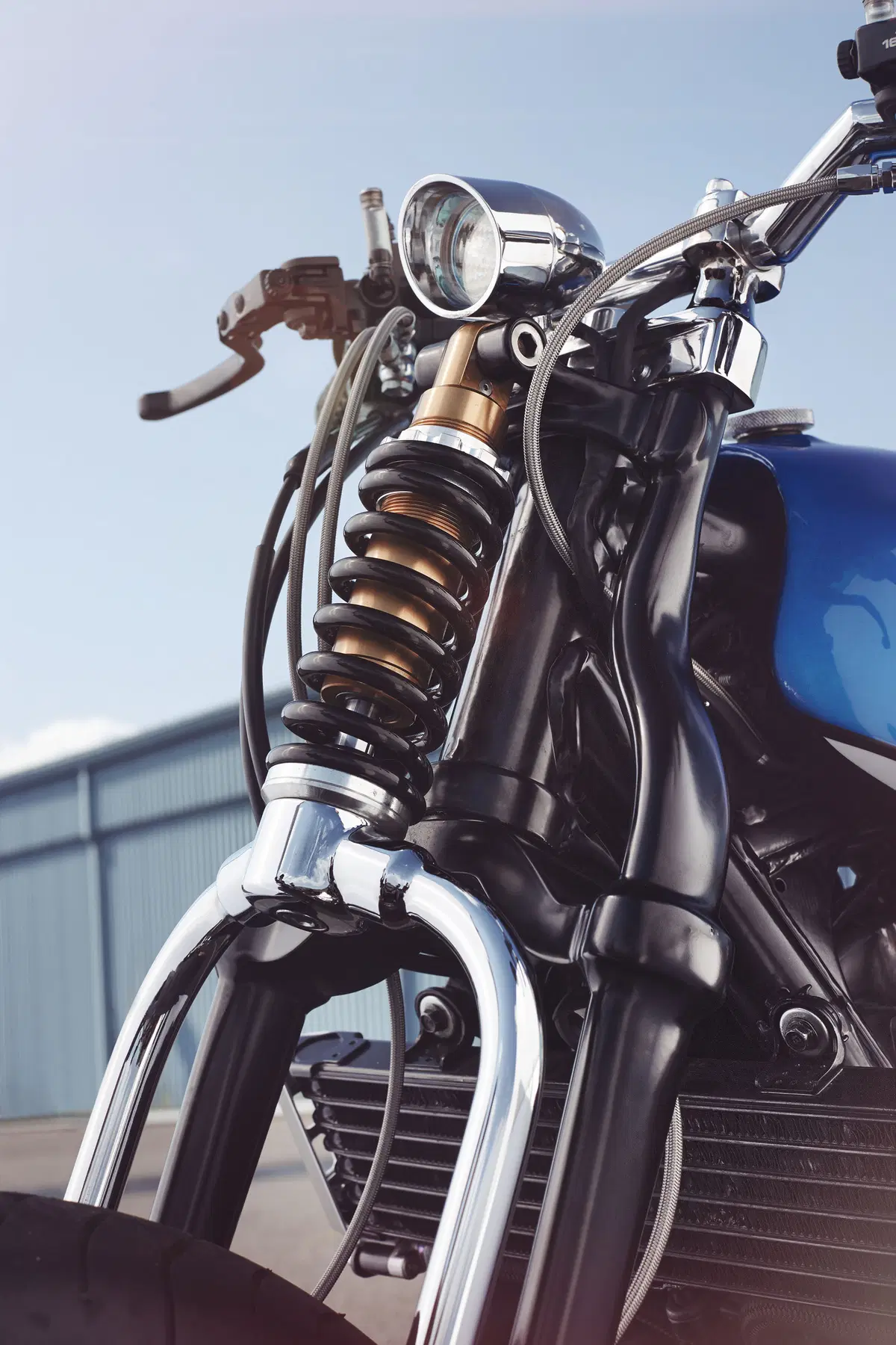  Yamaha Yard Built:  XJR1300 Rhapsody in Blue, KeinoCycles (9)