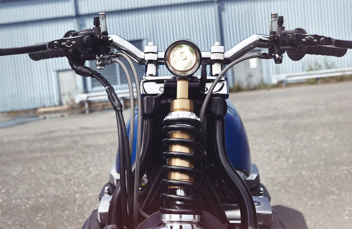  Yamaha Yard Built:  XJR1300 Rhapsody in Blue, KeinoCycles (12)