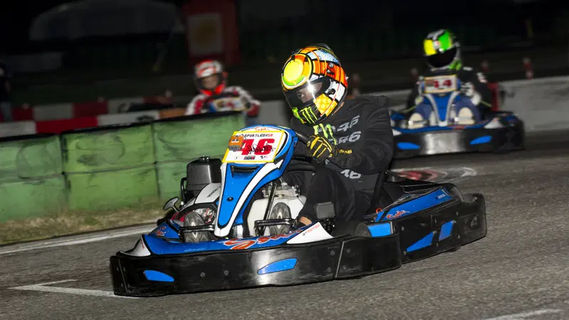 Spurtleda 58. I campioni della MotoGP sui kart