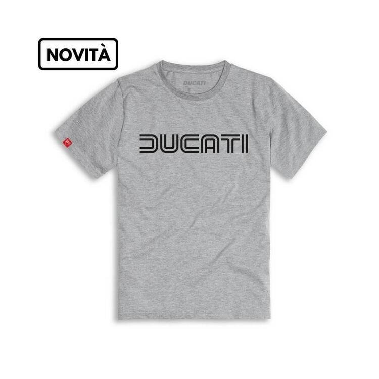 T-shirt Ducatiana '80s Grey