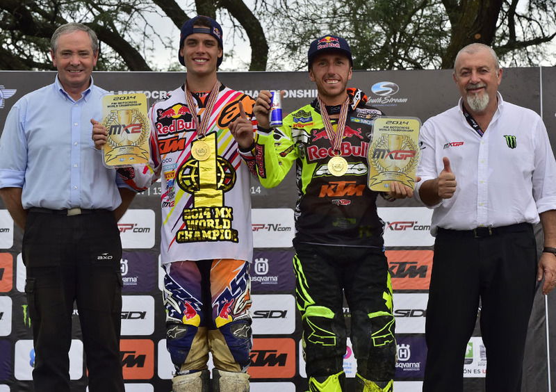 Tixier campione MX2, Cairoli terzo nella MXGP