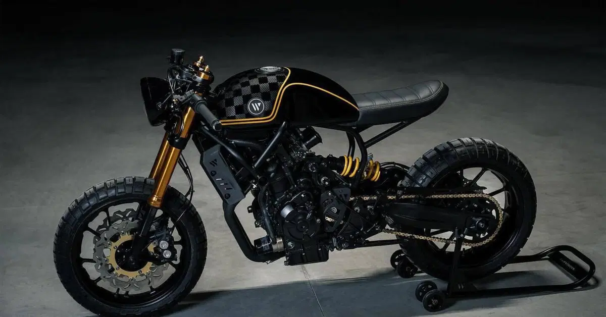 La comprereste? Una Yamaha MT-07 per andare all'Ace cafe: Wayders W07