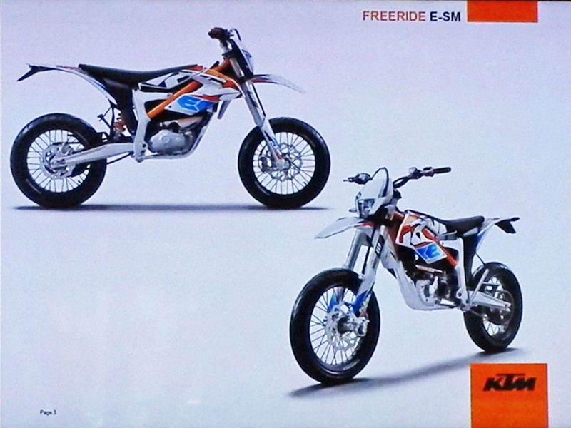 KTM 2015: arriva la Freeride E-SM