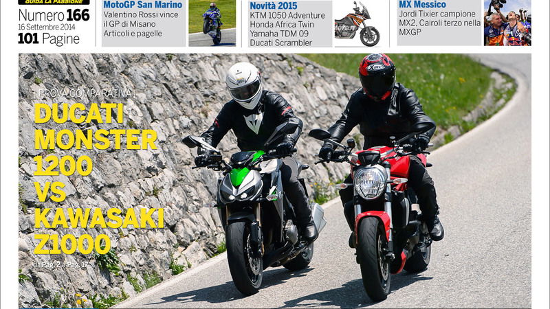 Magazine n&deg;166, scarica e leggi il meglio di Moto.it 