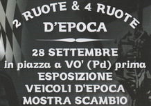 Due e quattro ruote d'epoca. Il 28 settembre a Padova