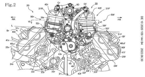 Il V4 è vivo, viva il V4. Honda è al lavoro su una nuova super sportiva  (2)