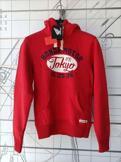 Felpa Honda Rosso