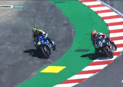 Superbike Ama. Il cavatappi regala sempre spettacolo ma Danilo Petrucci stavolta non sorride [VIDEO]