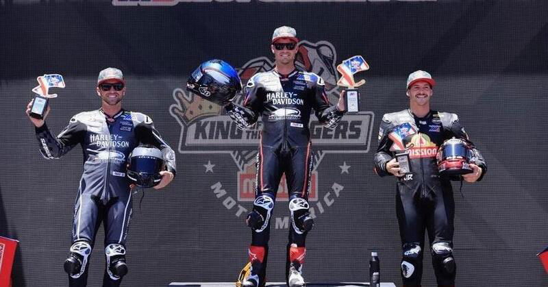 Scopriamo cosa fanno tre Harley-Davidson sul podio di Laguna Seca