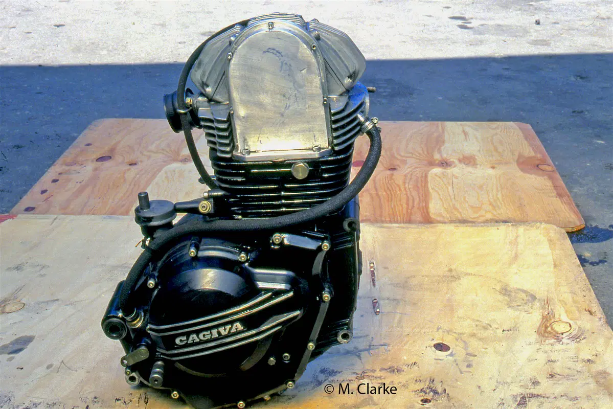 Creatività tecnica: il trapianto da una moto all'altra (5)
