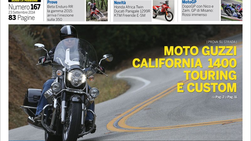 Magazine n&deg;167, scarica e leggi il meglio di Moto.it 