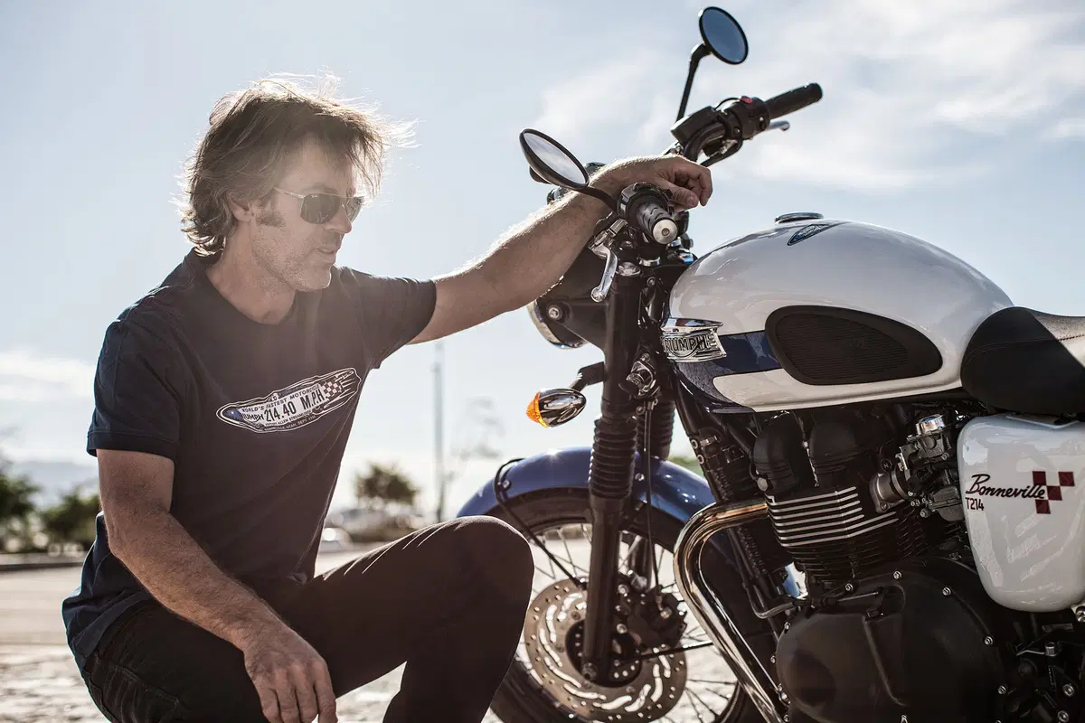 Tre Triumph Bonneville 2014 presentate a Colonia (42)