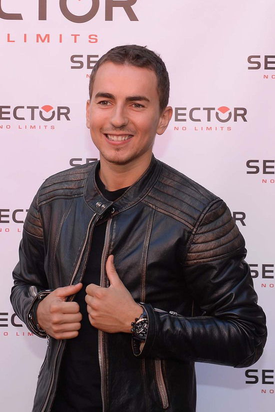 Jorge Lorenzo a Milano per presentare la nuova campagna  Sector No Limits