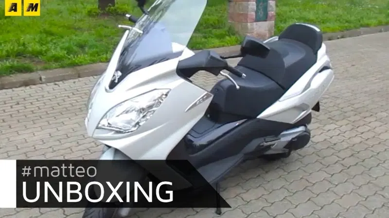L'unboxing di Matteo: Peugeot Satelis 400