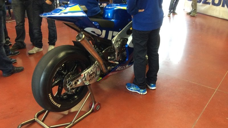 Incidente per de Puniet nei test Suzuki MotoGP al Mugello