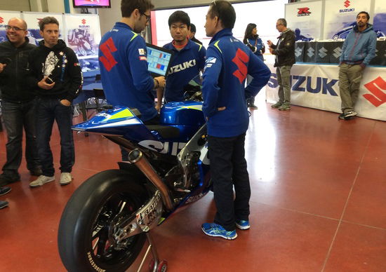 Incidente per de Puniet nei test Suzuki MotoGP al Mugello