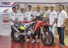 Honda presenta il team e la CRF Rally della Dakar 2015